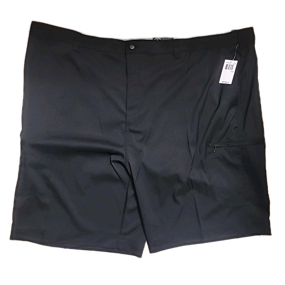 Callaway Shorts Opti-Dri‎ Mens 54B Black Golf Shorts Activewear NWT Retail $80